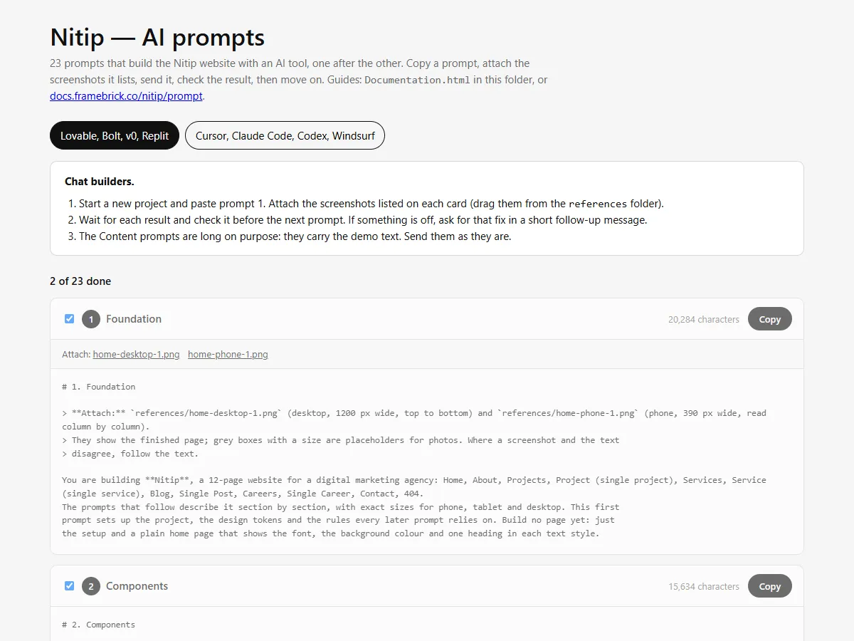 The prompt book, Prompts.html
