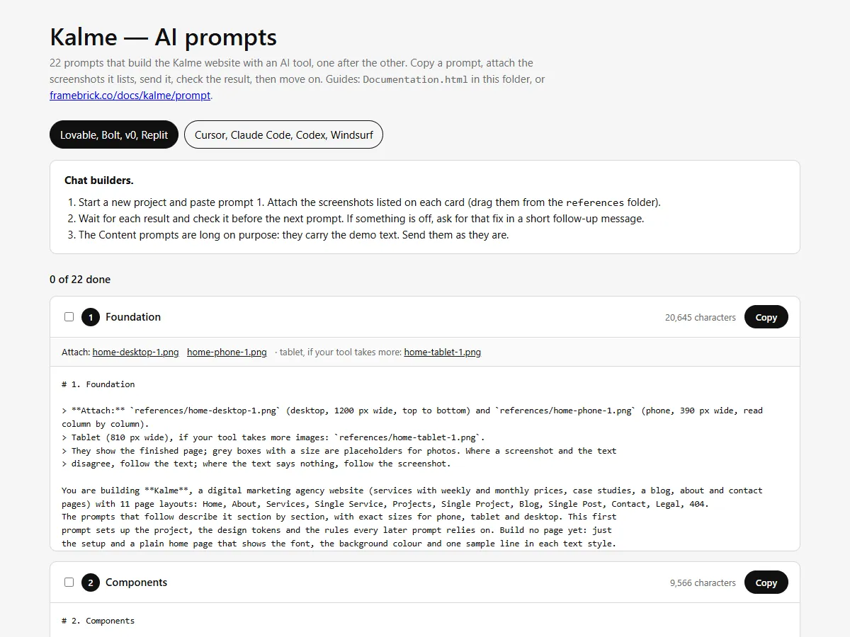 The prompt book, Prompts.html